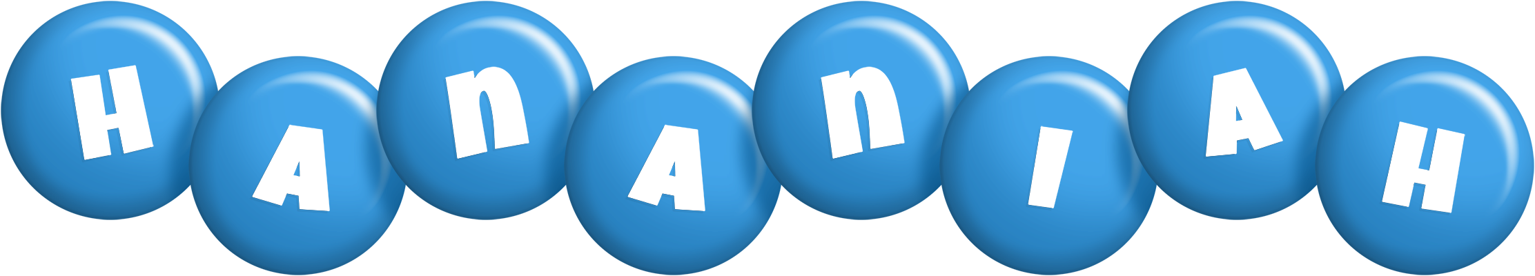 Hananiah candy-blue logo