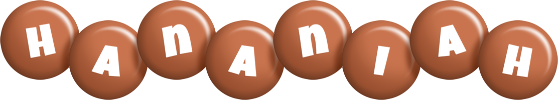 Hananiah candy-brown logo