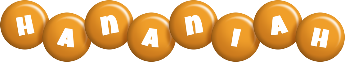 Hananiah candy-orange logo