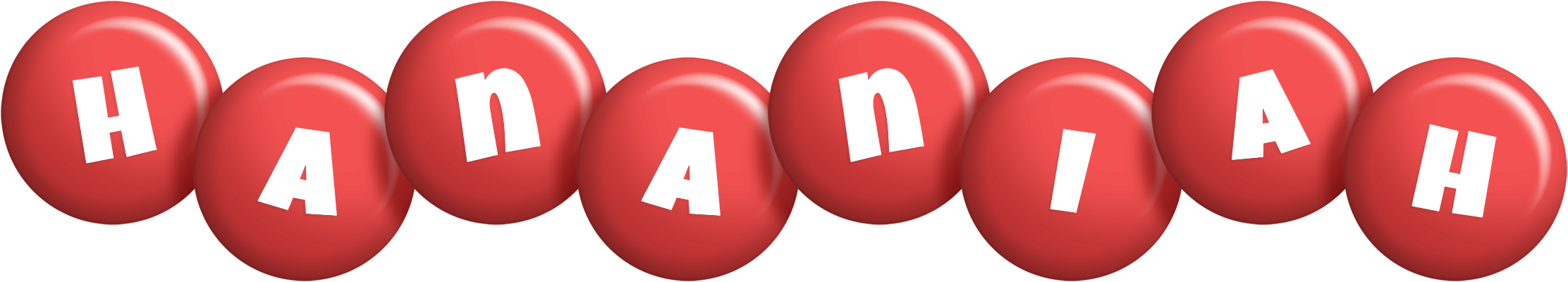 Hananiah candy-red logo