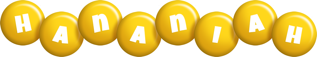 Hananiah candy-yellow logo