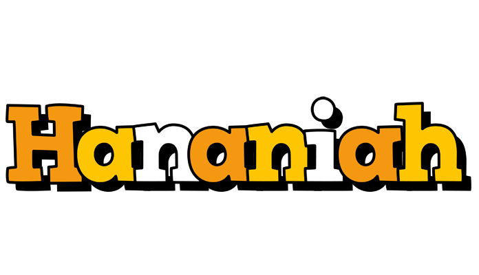Hananiah cartoon logo