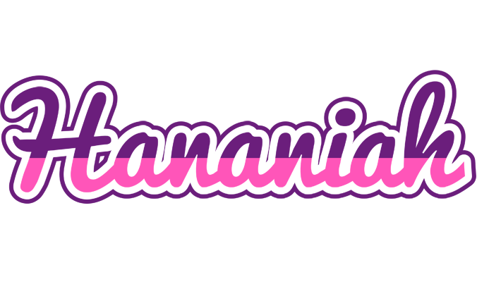 Hananiah cheerful logo