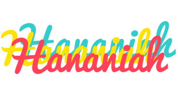 Hananiah disco logo