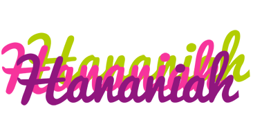 Hananiah flowers logo