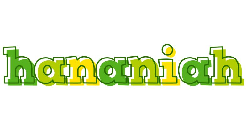 Hananiah juice logo