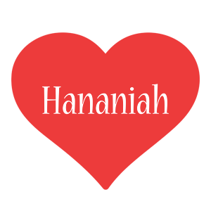 Hananiah love logo