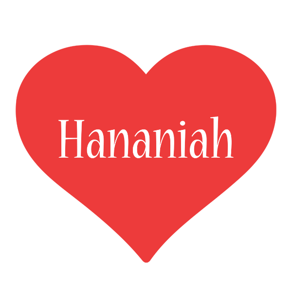Hananiah love logo