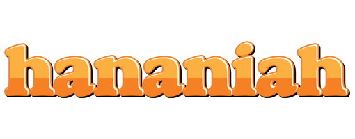 Hananiah orange logo