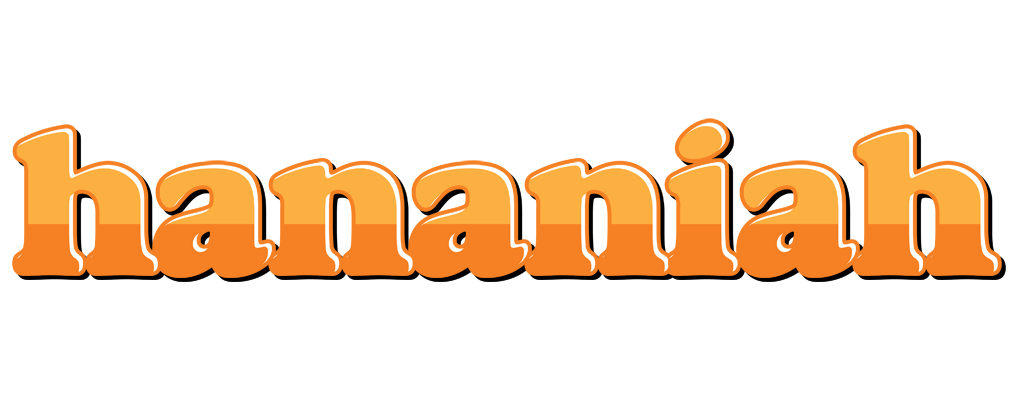 Hananiah orange logo
