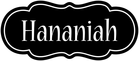 Hananiah welcome logo