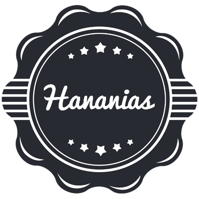 Hananias badge logo