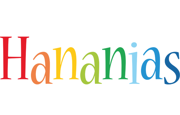 Hananias birthday logo