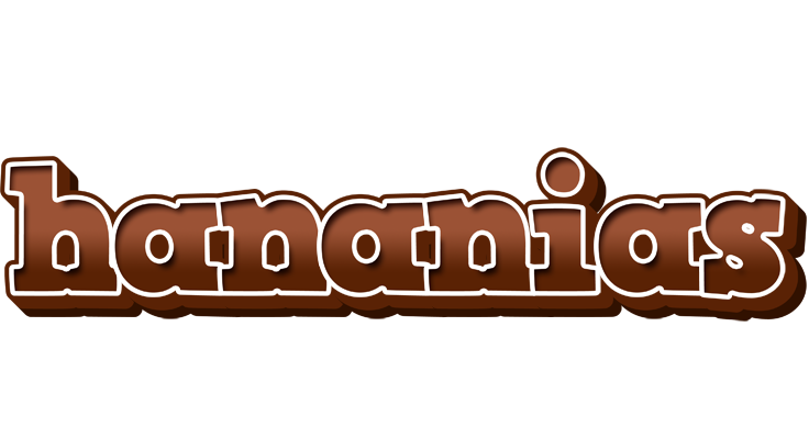 Hananias brownie logo