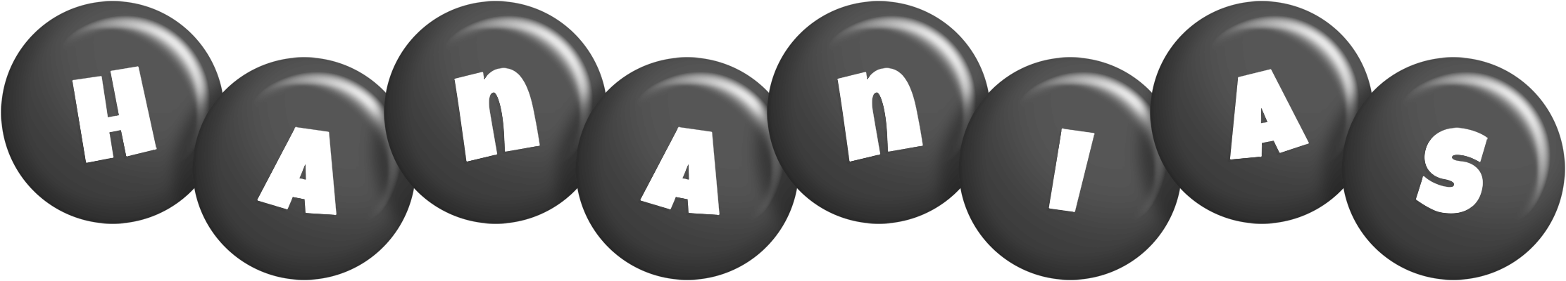 Hananias candy-black logo