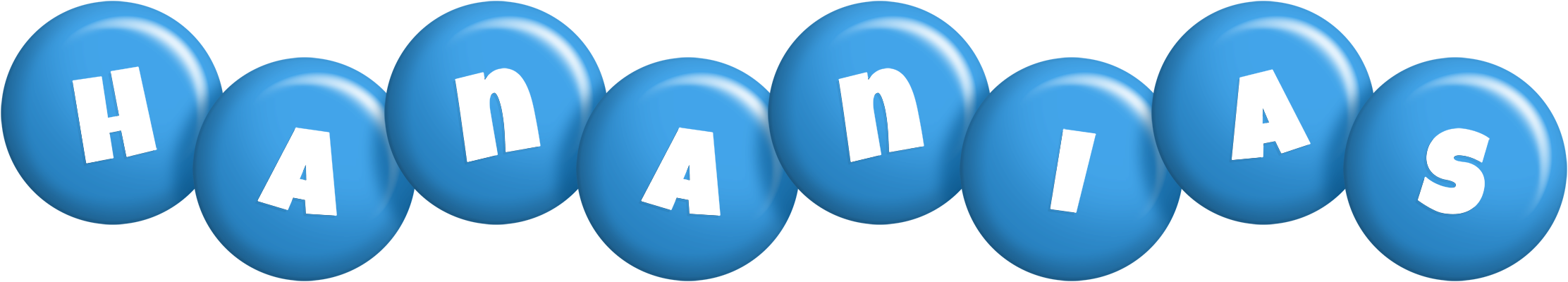 Hananias candy-blue logo