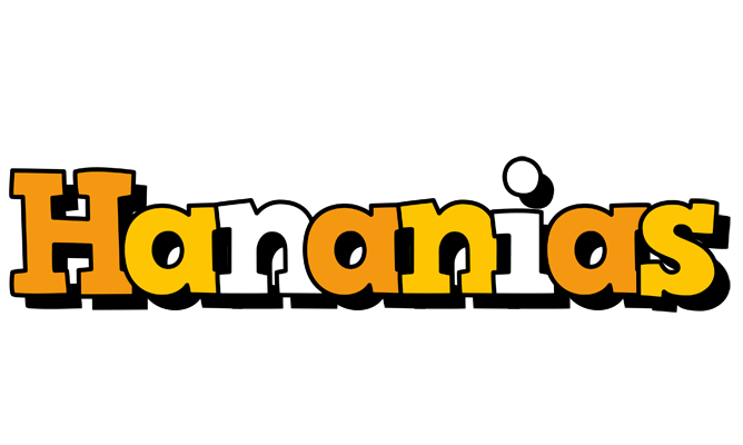 Hananias cartoon logo