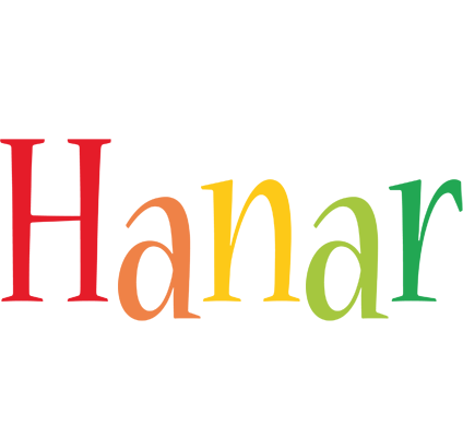Hanar birthday logo