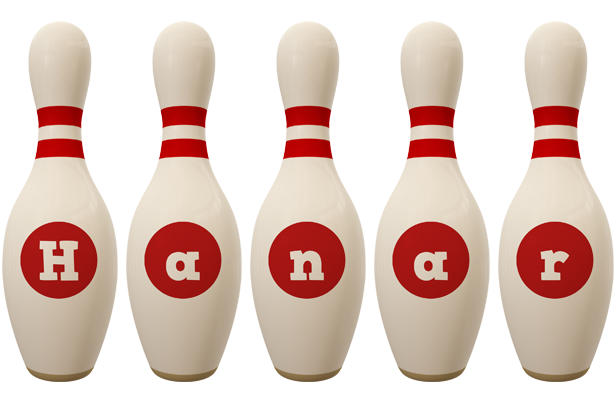 Hanar bowling-pin logo