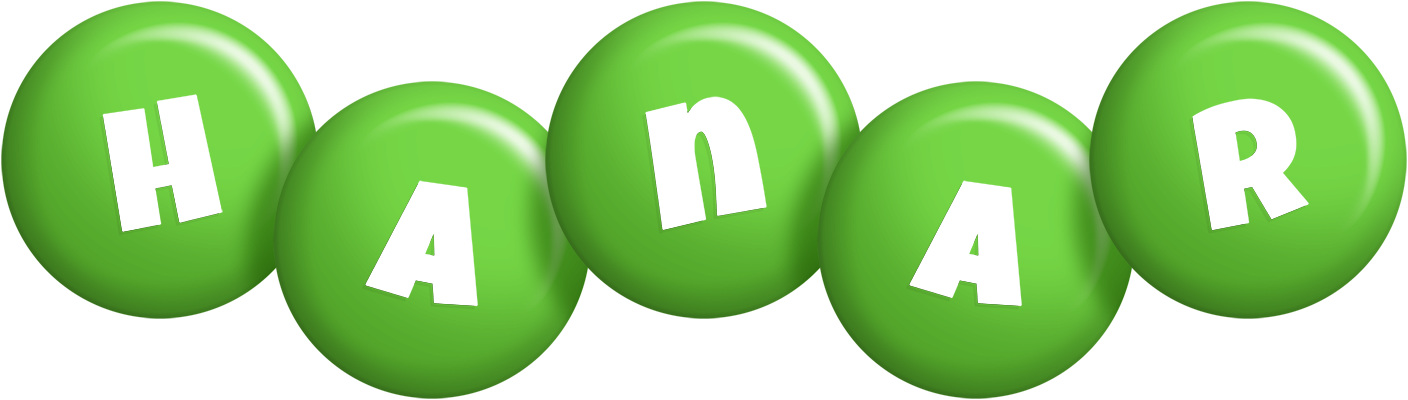 Hanar candy-green logo