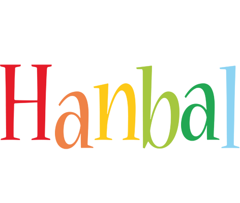 Hanbal birthday logo