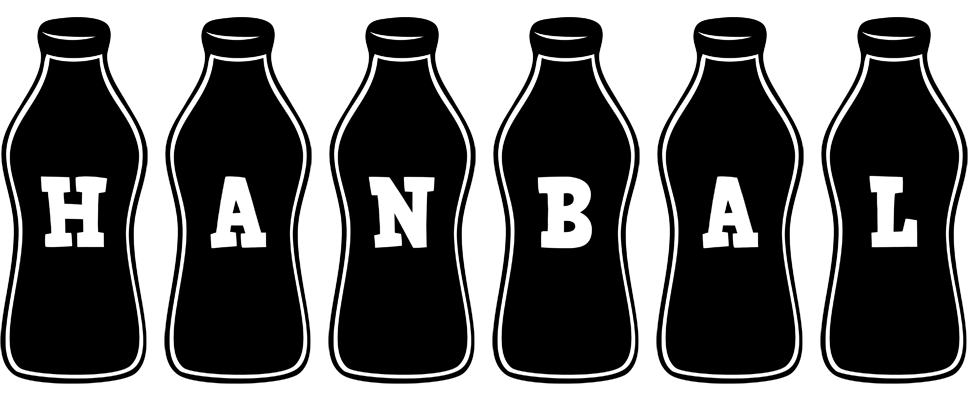 Hanbal bottle logo