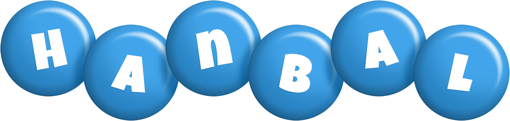 Hanbal candy-blue logo