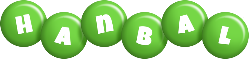 Hanbal candy-green logo