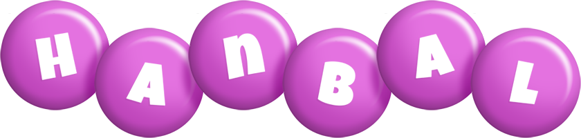 Hanbal candy-purple logo