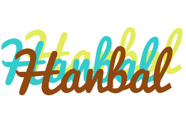 Hanbal cupcake logo