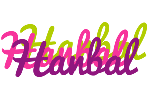 Hanbal flowers logo