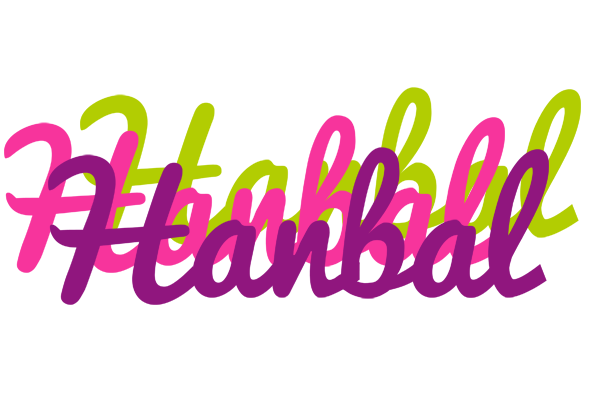 Hanbal flowers logo