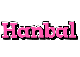 Hanbal girlish logo