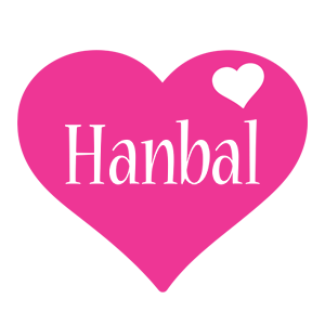 Hanbal love-heart logo