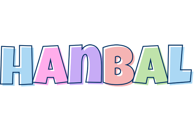 Hanbal pastel logo