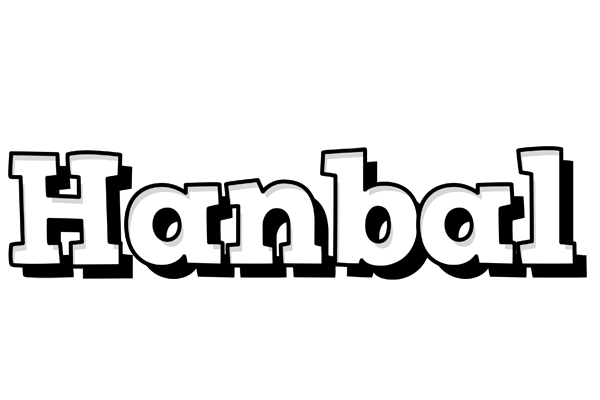 Hanbal snowing logo