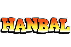 Hanbal sunset logo