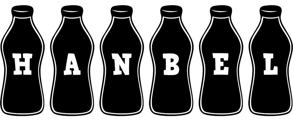 Hanbel bottle logo