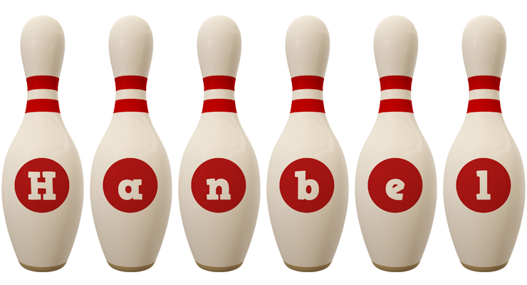 Hanbel bowling-pin logo