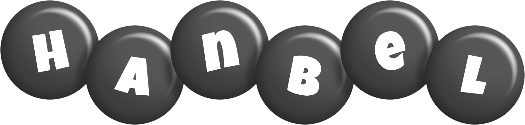 Hanbel candy-black logo