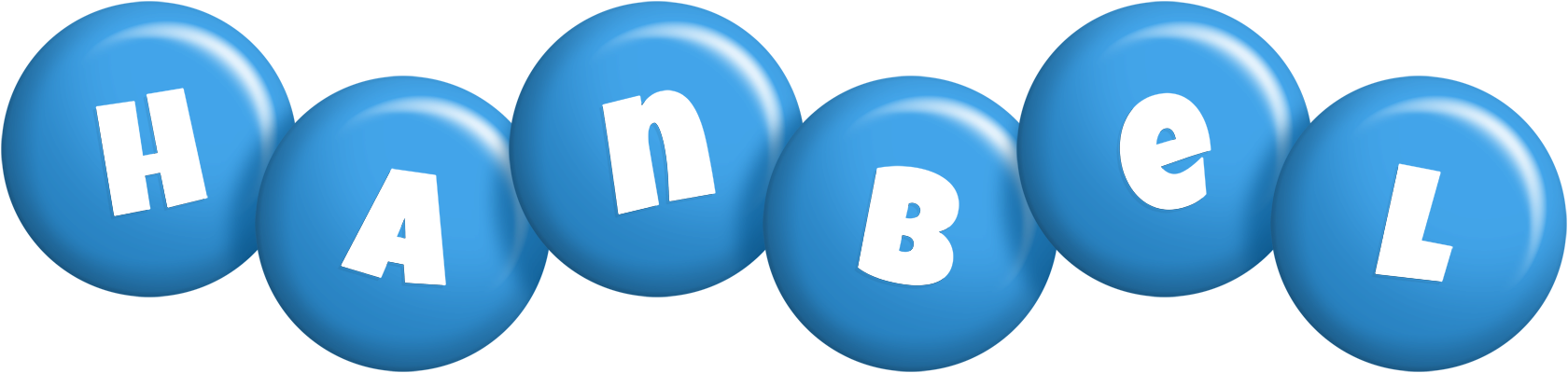 Hanbel candy-blue logo