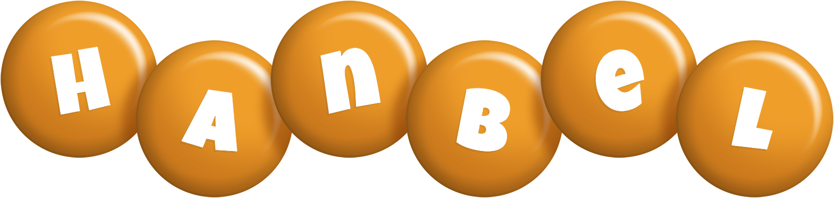 Hanbel candy-orange logo