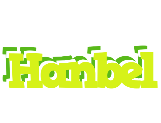 Hanbel citrus logo