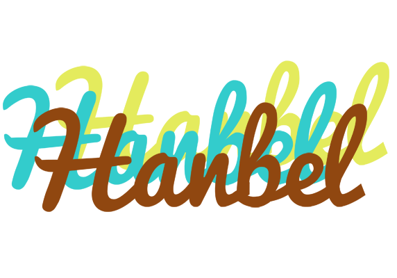 Hanbel cupcake logo
