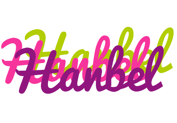 Hanbel flowers logo