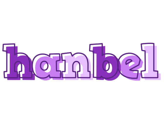 Hanbel sensual logo