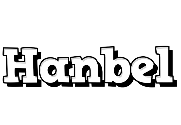 Hanbel snowing logo