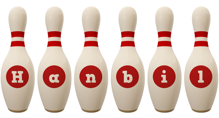 Hanbil bowling-pin logo