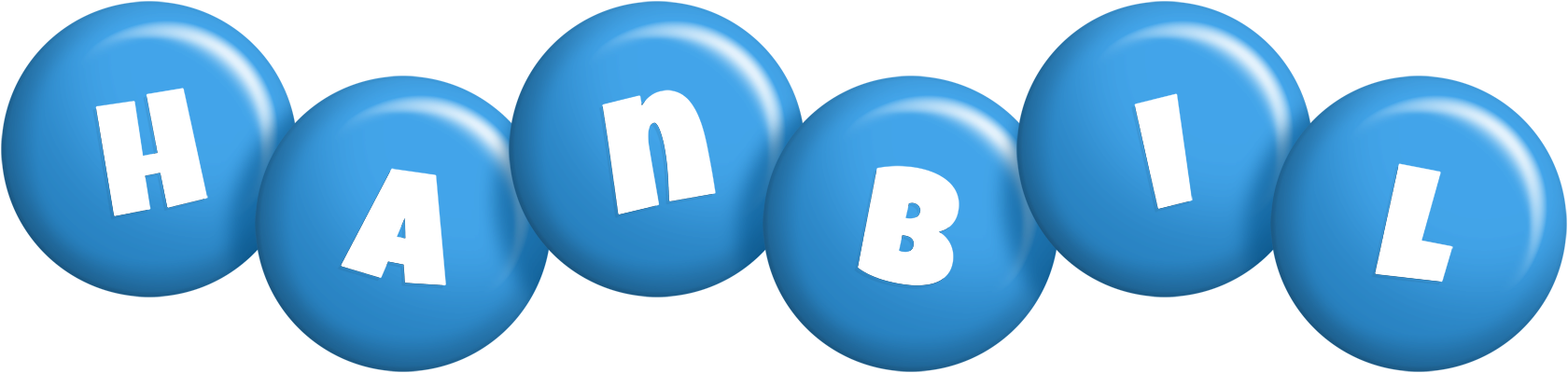 Hanbil candy-blue logo