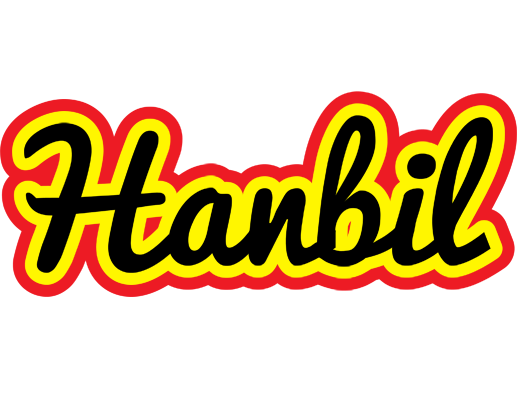 Hanbil flaming logo